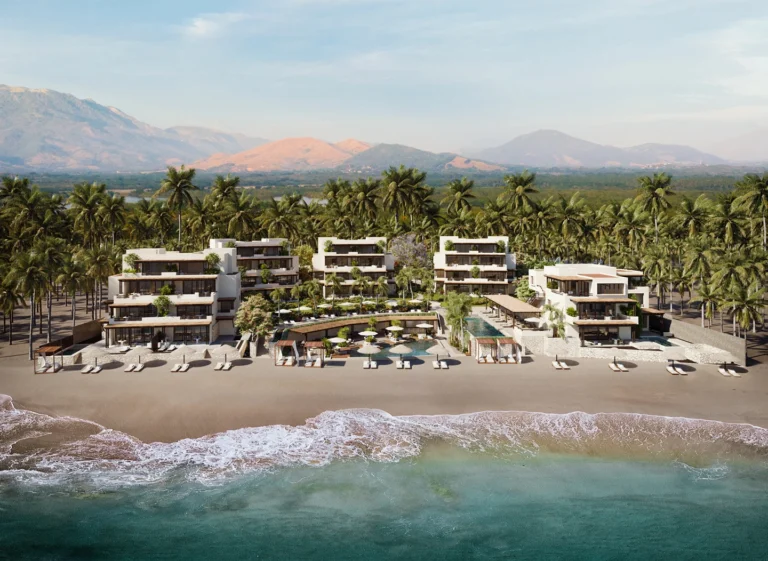 condominios en una playa de zihuatanejo